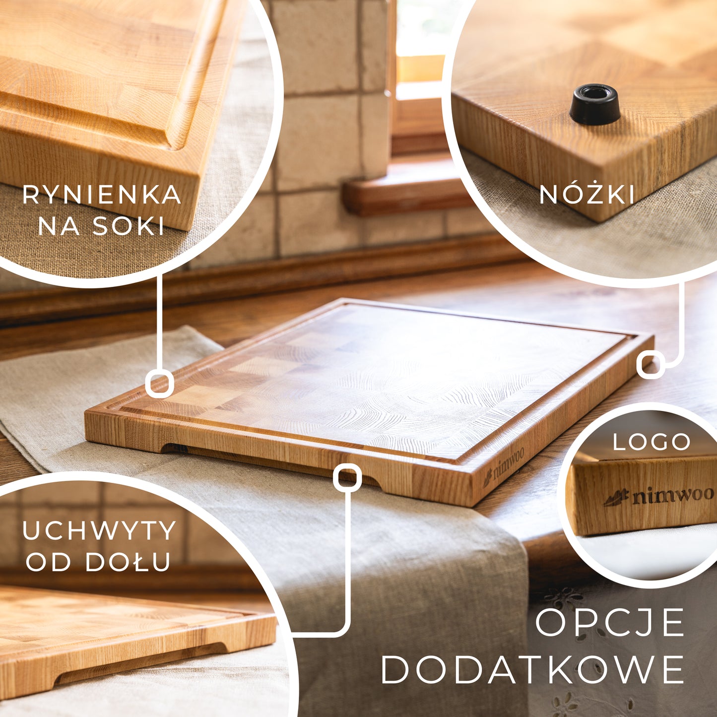 Deska sztorcowa "Jesionowa" Slim